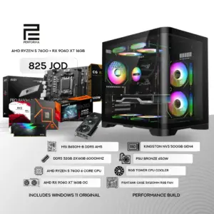 AMD Ryzen 5 7600 + RX 9060 XT 16GB