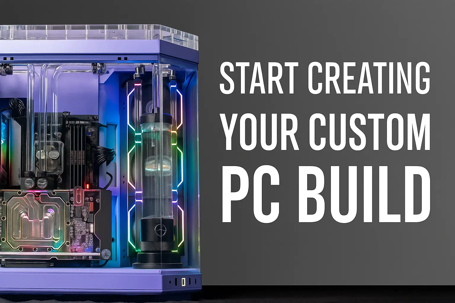 Start Building Your Custom PC Build