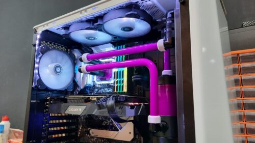 Entry level CPU custom watercooling