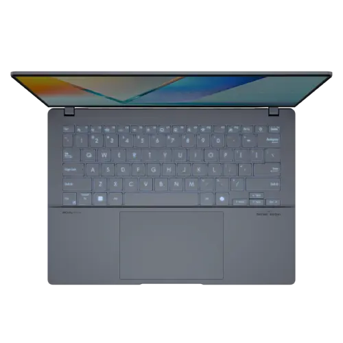 ASUS Vivobook S 14 (S5406); Copilot+ PC Super Light with Big Battery Core Ultra 7 256V Processor Intel AI Boost 16GB LPDDR5X 1TB SSD 14" 3K OLED 120Hz (Mist Blue) - Image 2