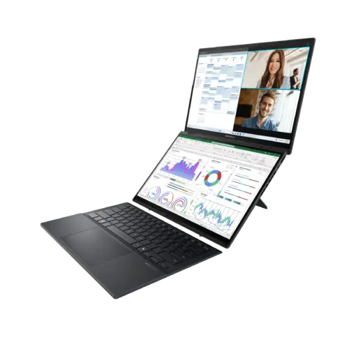 ASUS Zenbook DUO (UX8406)  Intel Core Ultra 9 Processor 285H , 32GB DDR5X ,2TB SSD, 14.0-inch Double Screen 3K OLED Backpack, Sleeve & ASUS Pen 4 MODE STYLE | Win 11 Home - Image 4