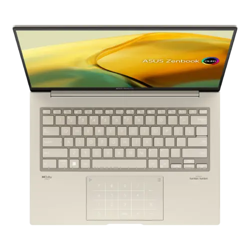 ASUS Zenbook 14X OLED (UX3404) Intel Evo Platform Core i9-13900H Processor 14-cores 16GB LPDDR5 14.5" 2.8K 120Hz VESA CERTIFIED Display HDR With Windows 11 Home - Sandstone Beige - Image 4
