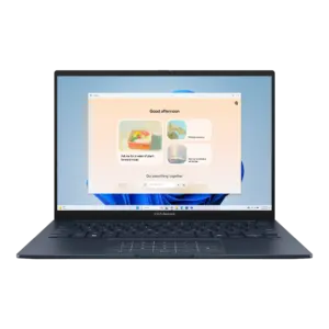 ASUS Zenbook 14 (UX3405) Intel Core Ultra 9 Processor 185H - Series 1 | 14 OLED TouchScreen 3K thin & light | Ponder Blue | Windows 11 Home With Pen & Sleeve