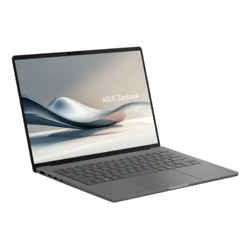 ASUS Zenbook A14 (UX3407); Copilot+ PC Snapdragon X Elite X1E 78 100 Processor Qualcomm Adreno GPU 16GB LPDDR5X Huge-Battery 14" FHD+ OLED Windows 11 Home - Iceland Gray - Image 4