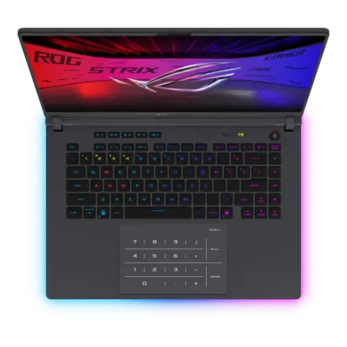 ASUS ROG Strix G16 Intel Core i7 14650HX Processor 5.2 GHz NVIDIA GeForce RTX 5070 Laptop GPU 8GB GDDR7 16-inch FHD+ 165Hz IPS-level - Eclipse Gray - Image 3