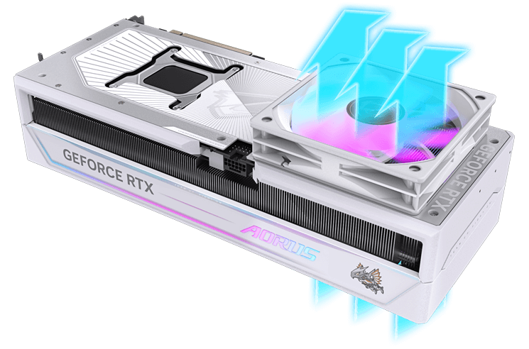 Gigabyte AORUS GeForce RTX 5090 Master ICE 32G - Image 4