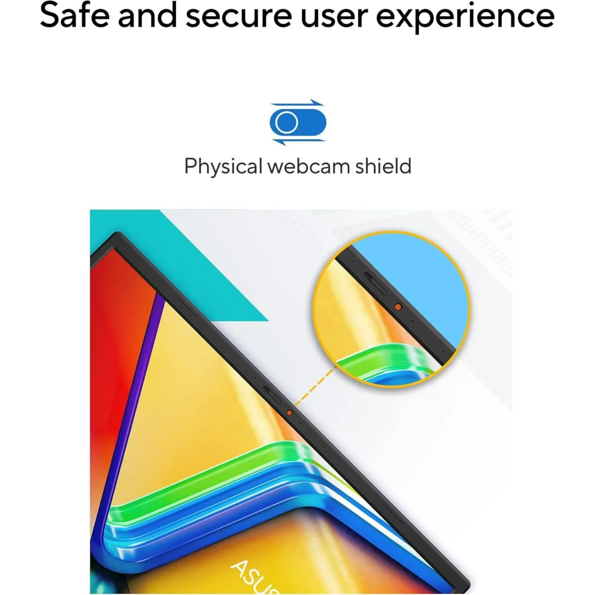 Laptop ASUS Vivobook 14, Intel Core™ i7-1355U 10-Cores Processor, 8GB DDR4, 14" FHD IPS 250nits Display, Wi-Fi 6E, Bluetooth 5.3 - Quiet Blue - Image 2