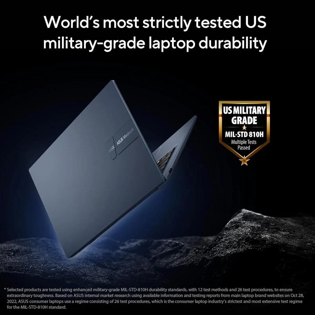 Laptop ASUS Vivobook 14, Intel Core™ i7-1355U 10-Cores Processor, 8GB DDR4, 14" FHD IPS 250nits Display, Wi-Fi 6E, Bluetooth 5.3 - Quiet Blue - Image 8