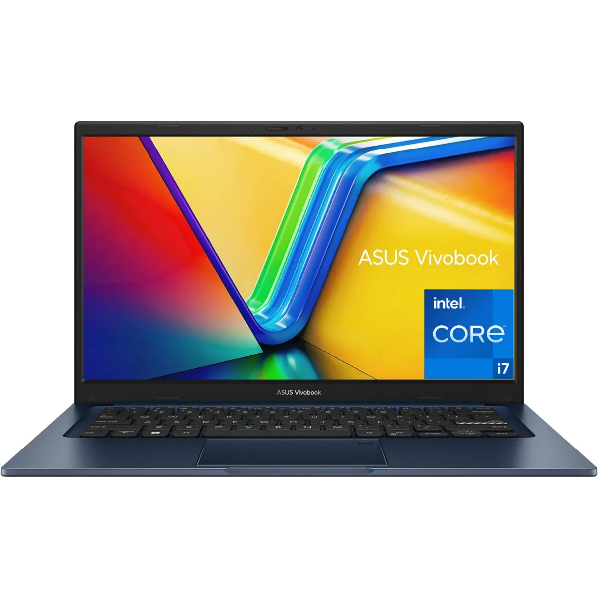 Laptop ASUS Vivobook 14, Intel Core™ i7-1355U 10-Cores Processor, 8GB DDR4, 14" FHD IPS 250nits Display, Wi-Fi 6E, Bluetooth 5.3 - Quiet Blue