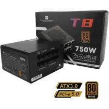 Thermalright (TB-750) Bronze 750W (ATX 3.1) (PCIe 5.1) 80 Plus Bronze Fixed Cable, Smart Fan - Power Supply