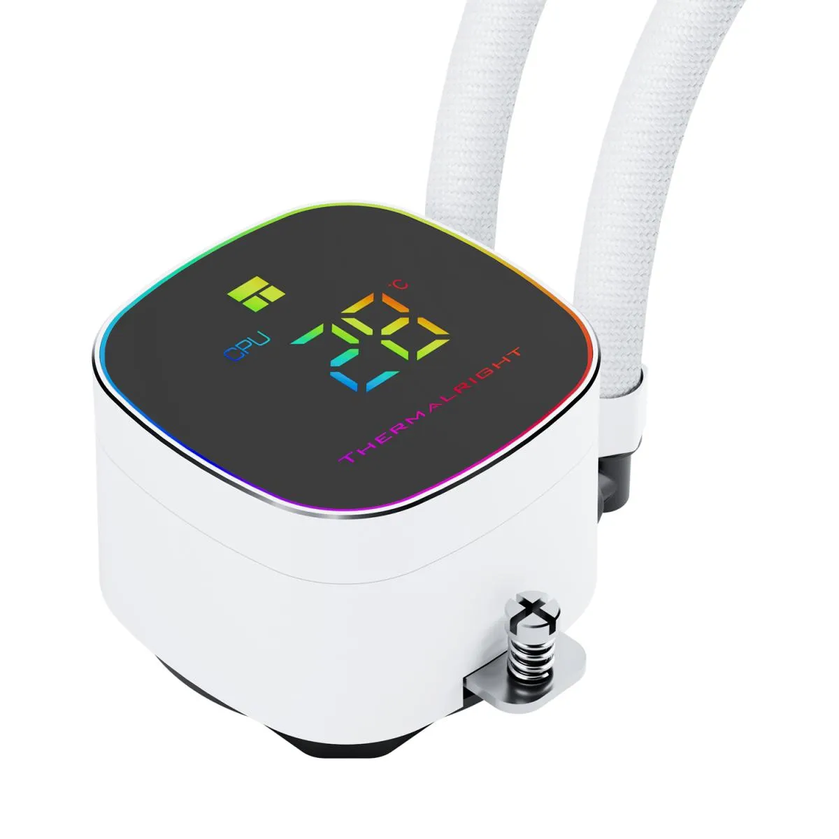 Thermalright Frozen Horizon 360 Digital ARGB WHITE CPU Liquid Cooler, High Performance AIO TL-Q12W - Image 2