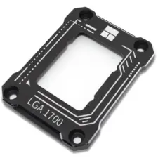 Thermalright LGA 1700 Intel 12th 13th 14th Aluminum Black Contact Frame CPU Socket Anti-Warp & Bend, Temp Reduction (2-7) Degrees, Comes With Free TF7 (12.8 w/m.k) Thermal Paste Tube
