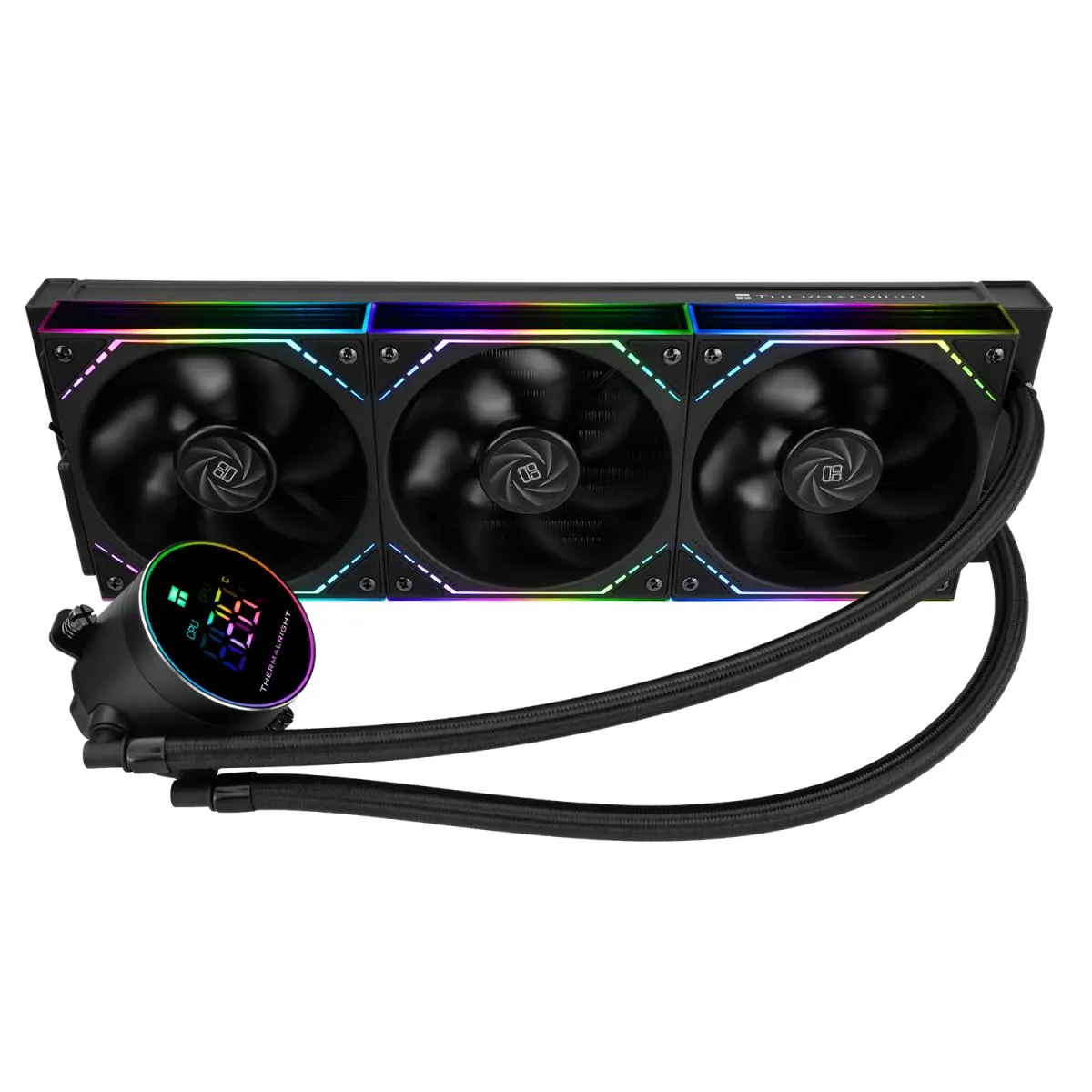 Thermalright Frozen Magic 360 Digital ARGB BLACK V2 CPU Liquid Cooler, High Performance AIO TL-M12Q - Image 3
