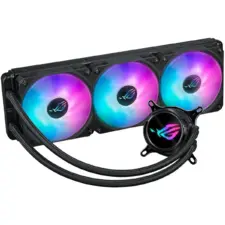 ASUS ROG Strix LC III 360 (Non LCD) ARGB All-In-One 360mm Liquid CPU Cooler, Asetek Gen7 V2 pump, w/ 3x120mm ARGB Fans
