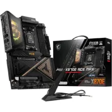 MSI MEG X870E ACE MAX (Wi-Fi 7) AMD RYZEN 7000 8000 9000 Series AM5/DDR5/PCIe 5.0/5xM.2 - ATX Gaming MotherBoard