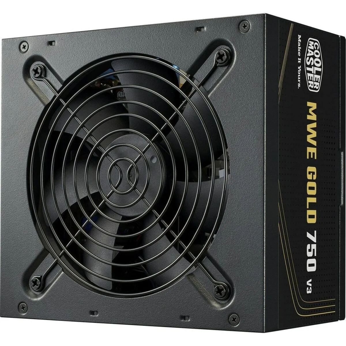Cooler Master MWE GOLD 750 V3 (ATX 3.1) 750W 80 Plus Gold Non-Modular Power Supply w/ (12V-2x6) PCIE 5.1 Connector - Image 3