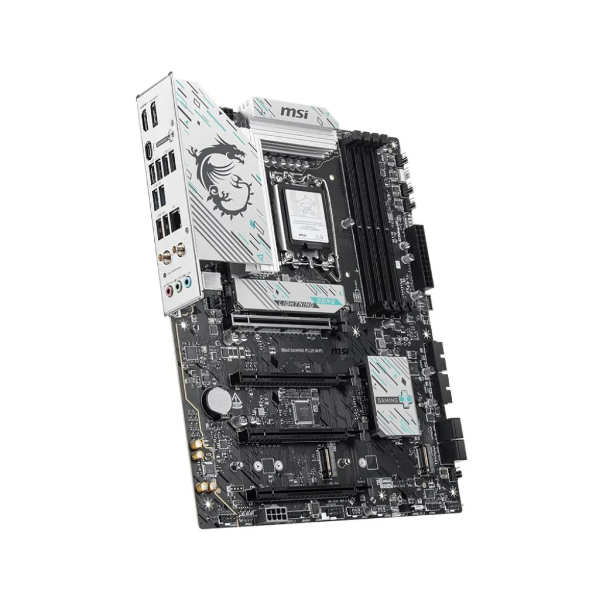 MSI B860 GAMING PLUS WIFI (Wi-Fi 7) Intel Core Ultra (Series 2), LGA 1851/DDR5/PCIe 5.0/3xM.2 - ATX Gaming MotherBoard - Image 2