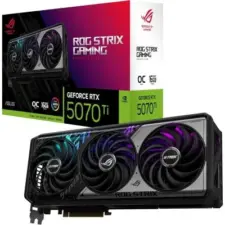 ASUS ROG Strix GeForce RTX 5070 Ti 16GB GDDR7 OC Edition - Graphics Card