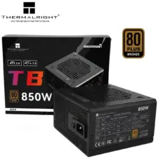 Thermalright (TB-850) Bronze 850W (ATX 3.1) (PCIe 5.1) 80 Plus Bronze Fixed Cable, Smart Fan - Power Supply