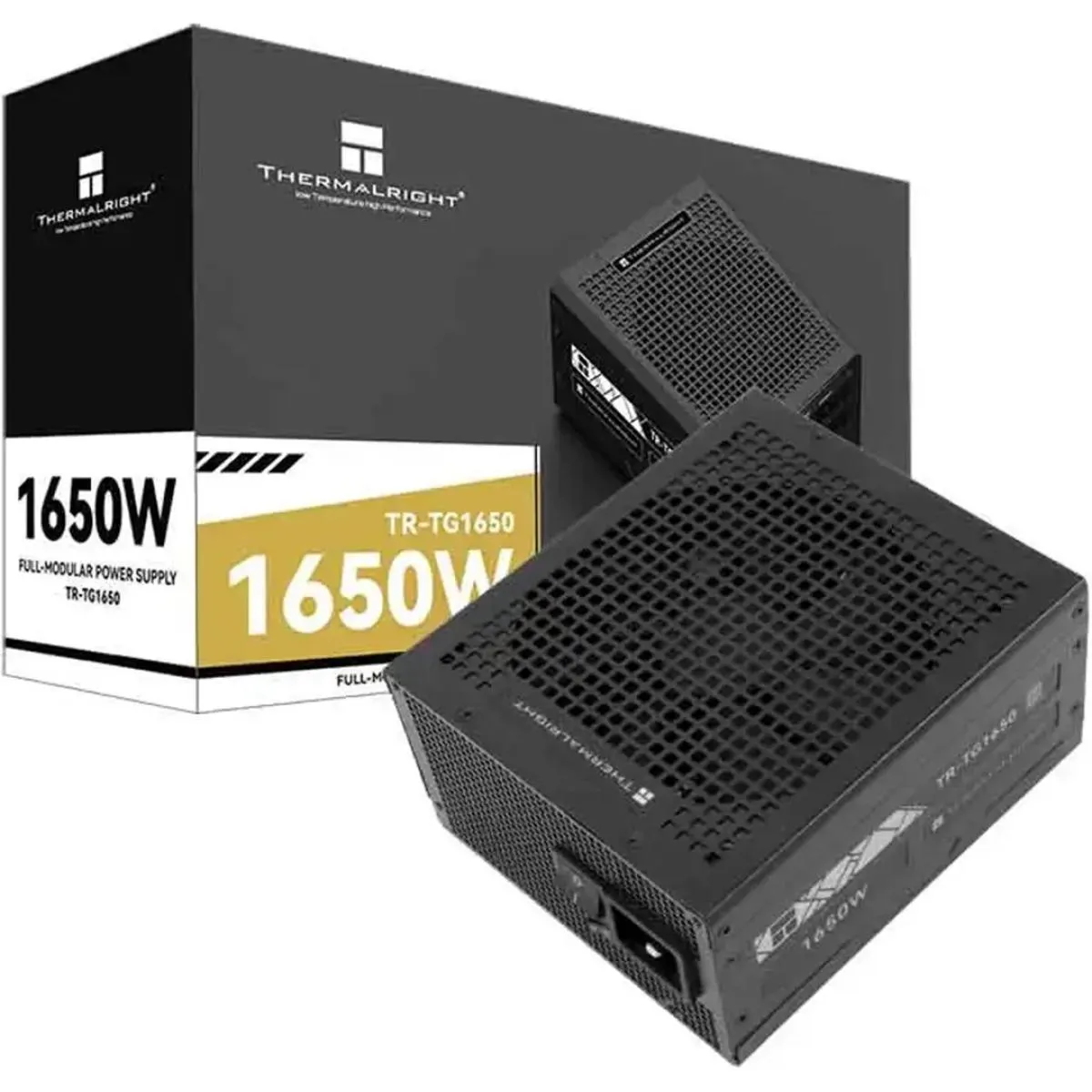 Thermalright (TG-1650) Gold 1650W (ATX 3.0) PCIE 5.0 (12VHPWR) 80 Plus Gold Full Modular, Smart Fan - Power Supply