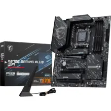 MSI X870E GAMING PLUS WIFI (Wi-Fi 7) AMD RYZEN 7000 8000 9000 Series AM5/DDR5/PCIe 5.0/3xM.2 - ATX Gaming MotherBoard