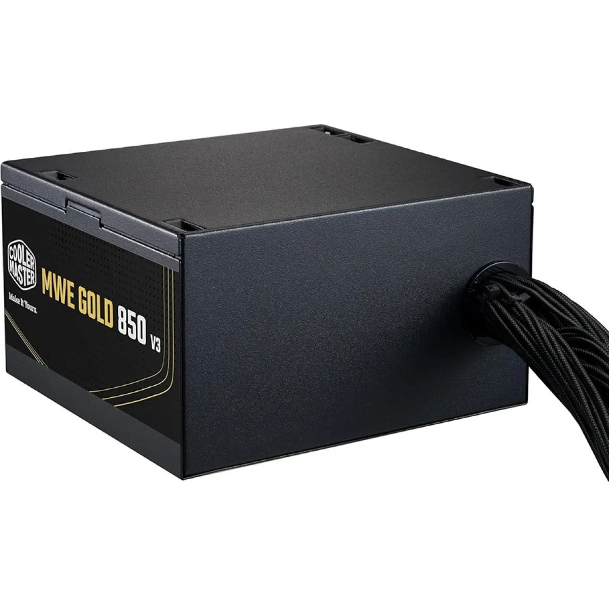 Cooler Master MWE GOLD 850 V3 (ATX 3.1) 850W 80 Plus Gold Non-Modular Power Supply w/ (12V-2x6) PCIE 5.1 Connector - Image 2