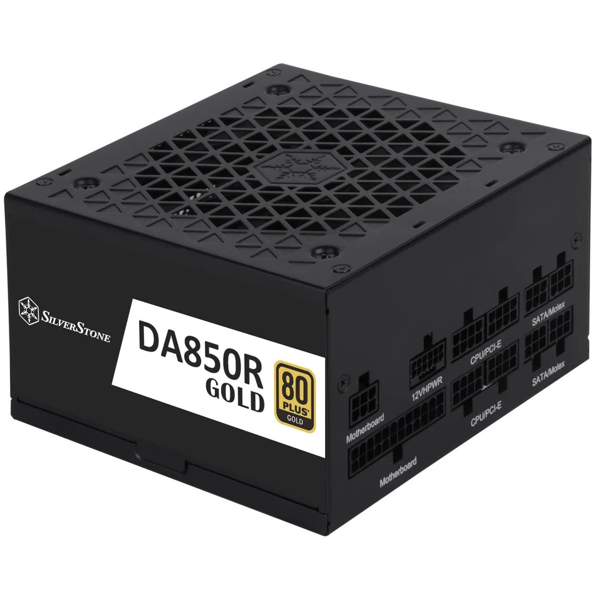 SilverStone DA850R Gold 850W (ATX 3.1) PCIE 5.1 (12V-2x6) 80 Plus Gold Full Modular - High Performance Power Supply - Image 2