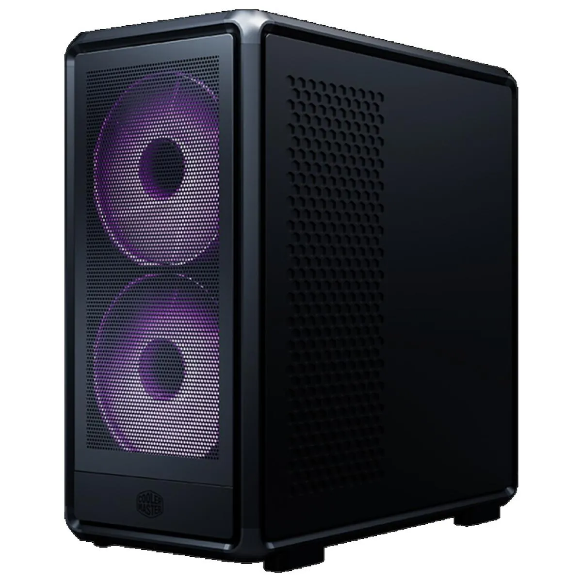 Cooler Master MASTERFRAME 600 Mesh (Black) E-ATX ARGB Mid Tower Tempered Glass Mesh Performance Frame Structure Design Gaming Case w/ 2x SickleFlow 200 ARGB + 1x SickleFlow 120 ARGB & Type-C - Image 2